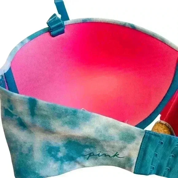 PINK Victoria's Secret Multi Way Lightly Lined Bra sz S strapless or Racerback - Picture 14 of 14